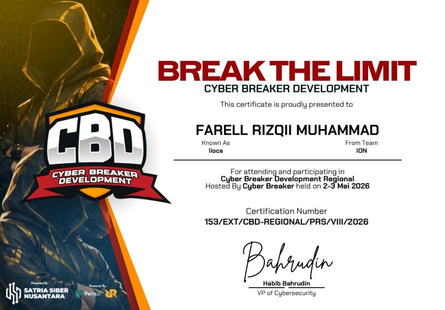 CBD Participant by Cyber Breaker